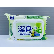 優生 潔P 濕式衛生紙 植萃清新 40抽 99.9%抗菌防護 極厚速乾 可丟馬桶, 1個