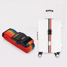 잔솔 캐리어 자물쇠 벨트 잠금장치 스트랩 가방 밴드, 1개