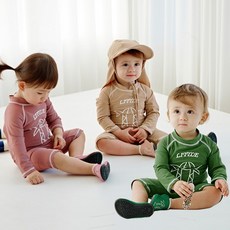 IAMBEBE 兒童款棕櫚樹太空服防曬衣