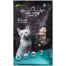 닥터그린벨캣 장&면역5kg 유기농 기능성고양이사료, 5kg, 1개, 닭