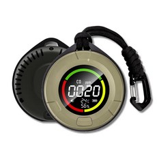 一氧化碳檢測儀 檢測器 溫度 濕度 探測器 監測器 偵測儀 空氣, 1個