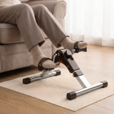 린무브 초슬림 접이식 재활 사이클 부모님 하체 운동 페달 운동기구, 블랙, SLIM