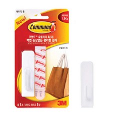레인보우가든 벽부착 벽걸이후크 대형 붙이는후크