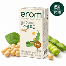 이롬 황성주 박사의 국산콩 두유 무가당, 140ml, 10개