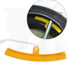 타이어 휠 보호대 림 프로텍터 교체 작업 휠커버 차량 정비, 1개, 상세페이지 참조