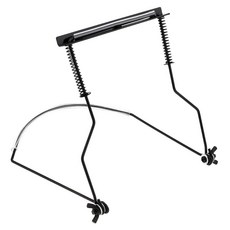 Eavnbaek 10홀 하모니카 홀더 넥 핸즈프리 스크래치 방지 펠트 패드 보호 (10홀 - 블랙)_133781, Eavnbaek 10홀 하모니카 홀더 넥 핸즈프리 스크