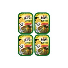 우리엄마 명이절임 70g x4개 /통조림/반찬/캠핑요리