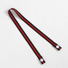 팽이네K 마스크 스트랩 레드블랙