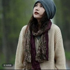 2025新款棉麻輕薄款小碎花拼色圍巾文藝舒適圍脖女披肩百搭絲巾