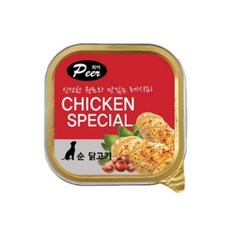 피어 순 닭고기 100g, 1개