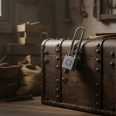 자물통 400L 열쇠자물쇠, 1개