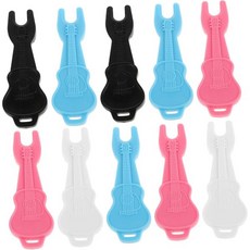 베스포틀블 어쿠스틱 기타 현 감기기 및 브릿지 핀 제거 도구 세트 10개 액세서리 교체 유지보수 용