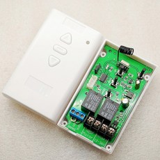 DC 12V 24V 36V 모터 컨트롤러 원격 제어 스위치 포워드 리버스 업 다운 스톱 리미트 60W 커튼, 1 Remote 1 Receiver