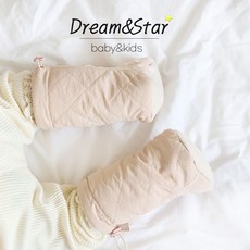 꿈과별 아기패딩 풋워머 스타 겨울덧신 아기보온양말
