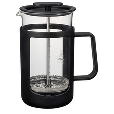 HARIO 하리오 카페 프레스 U 프레스식 커피 내열유리 실용 용량 600ml CPU-4-B 블랙, 1개, 상세페이지 참조