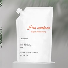 러벤더 대용량 리필용 헤어 컨디셔너 린스 2L 1개