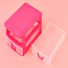 모어 미니 서랍장 플라스틱미니서랍장, 2단