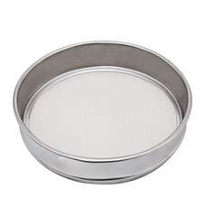 304 스테인리스 이중 체망 20cm 표준 분말 체가름 실험용 샘플 체, 18개