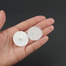 원형고리 부착식 스티커 천장걸이 액자고리 연결고리 무타공 후크 고정 접착고리 고리 행거 벽고정 벽걸이 모빌걸이 걸이 링 원형 못없이액자걸기 미니 둥근 10개구성, B 화이트