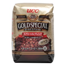 ucc 金選香甜濃郁咖啡豆, 360g, 1個, 1入