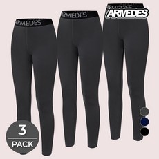 아르메데스 여성용 기모 내의 하의 AR38 3p