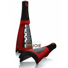 Microplane 粗細兩用刨刀 (紅色) 研磨器 刨刀 刨絲器 乳酪, 1個