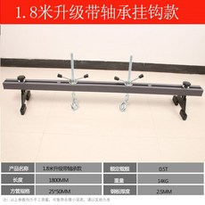 자동차 엔진 행거 차량 정비용 지지대 작업 장비, 1.8 미터 회색 두꺼운 둥근 강철 베어링 후크 포함