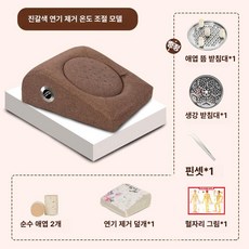 여느상점 쑥좌훈기 쑥 방석 좌훈 가정용 온열방석, 브라운 온도조절 연기필터 2개 골든, 1개, 기본 색상