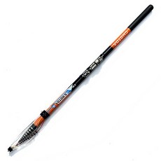 GHOTDA 텔레스코픽 낚싯대 하이 카본 송어 여행 울트라 라이트 스피닝 플로트 낚싯대 2.7/3.6/4.5/5.4/6.3M, 5.4m, 주황색