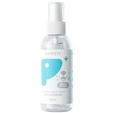 KIMPETS 寵物口腔清新噴霧 60ml 溫和配方 口腔除臭 狗狗貓咪口腔清潔用品 除口臭噴劑, 1個