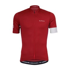 라온샵 자전거의류상의 자전거복 하이만 HM457 다크레드 반팔 자전거저지 자전거