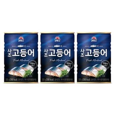 사조 고등어 300g 3개
