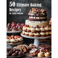 (영문도서) 50 Ultimate Baking Recipes Paperback, Marick Booster, English, 9798330575367