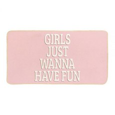 ETYZE Welcome Mat 핑크 프레피 침실 욕실 주방 매트 웨스턴 카우걸 부츠 장식 실내 현관 매트 여자 자매 친구를 위한 카우걸 선물 76.2 x 40.6cm(3, Fun Girl, 1개, 1개입