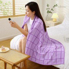 바디타올 30수 코튼 바스타월 퍼플