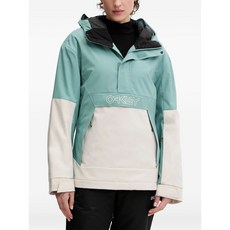 오클리 Tnp Tbt 컬러 블록 후드 스키 재킷