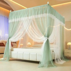 여름용 중 모기장 여자아이 침실 장식용 브래킷 공주 궁전 침대 커튼 텐트, 1. 2