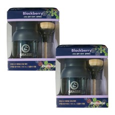 불스원 그라스 디퓨저 블루 블랙베리 100ml 1+1, 2개