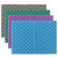 하람커머스 4단 코팅 접이식 등산방석, 4단 접이식 등산방석(카키)