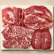 마장동 한우이츠 1++등급 한우선물세트, 1세트, 프리미엄 4호 (일반 감사장), 1kg