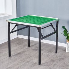 접이식 장기테이블 휴대용 체스 장기 오목 바둑판 테이블, 브래킷 구조, 강철 80x80x72 (높은의자)