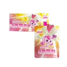 하츄핑의 사우어4D젤리, 420g, 1개