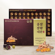 지리산마천농협 홍삼강황대환 3.75g x 60환 홍삼 추석 설 명절 선물세트, 1박스, 60정