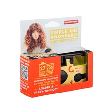 로모그래피 심플 유즈 다회용 필름 카메라 클래시컬러 ISO 200 (27장 컬러필름 내장), 1개, suc100col