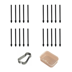 베러고잉 삼성 갤럭시탭 S펜 호환용 펜촉, 블랙, 20개