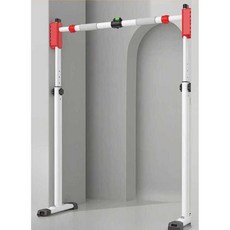 문 방문 틀철봉 실내 턱걸이 풀업바 풀업 문 방문 바, 152-180cm / D타입 / 화이트