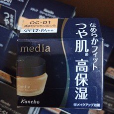 media 媚點 極上粉嫩保濕粉底霜, 柔膚色OC-D1, 1件