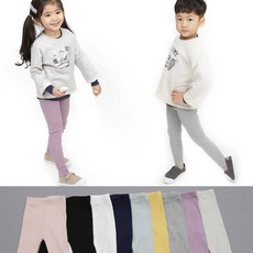 주니어 베이직 골지 스판 레깅스 편한 아동 바지 ksw+99948zg