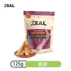 ZEAL 真致 紐西蘭放牧鹿腱 耐咬犬用零食 125公克, 1個, 鹿腱-125g