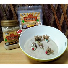 一心有所鼠一NEW AGE 天然沙漠砂 寵物鼠砂 黃金鼠/三線鼠/通心粉鼠/一線鼠/沙鼠/倉鼠/寵物鼠砂/狐獴, 1個, 分裝500公克